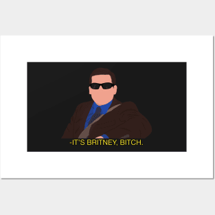 Office Michael Scott It's Britney B Meme Fan Art Posters and Art